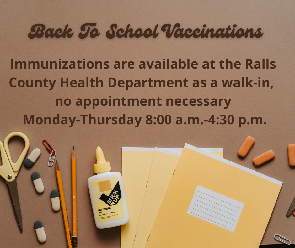 Back To School Vaccinations