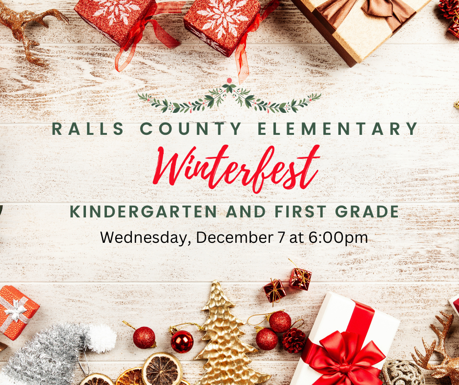 Kindergarten and First Grade Winterfest